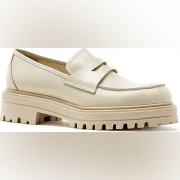 La Canadienne Reece Platform Penny Loafer Size 40 - Picture 3 of 7